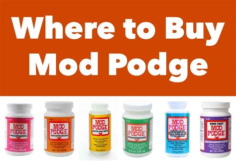 modge podge walgreens|Where to Buy Mod Podge: Your Complete Guide